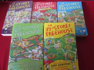 Andy Griffiths & Terry Denton - Storey Treehouse PB Books x5 (13,26,39,52,65) - Imagen 1 de 1