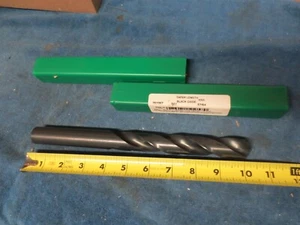 57/64 Straight Shank Taper Length Drill Bit 57/64" precision Twist Drill USA HS - Picture 1 of 5