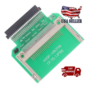 Compact Flash CF Memory Card to 50pin 1.8" IDE Hard Drive SSD Converter Adapter - Picture 1 of 7