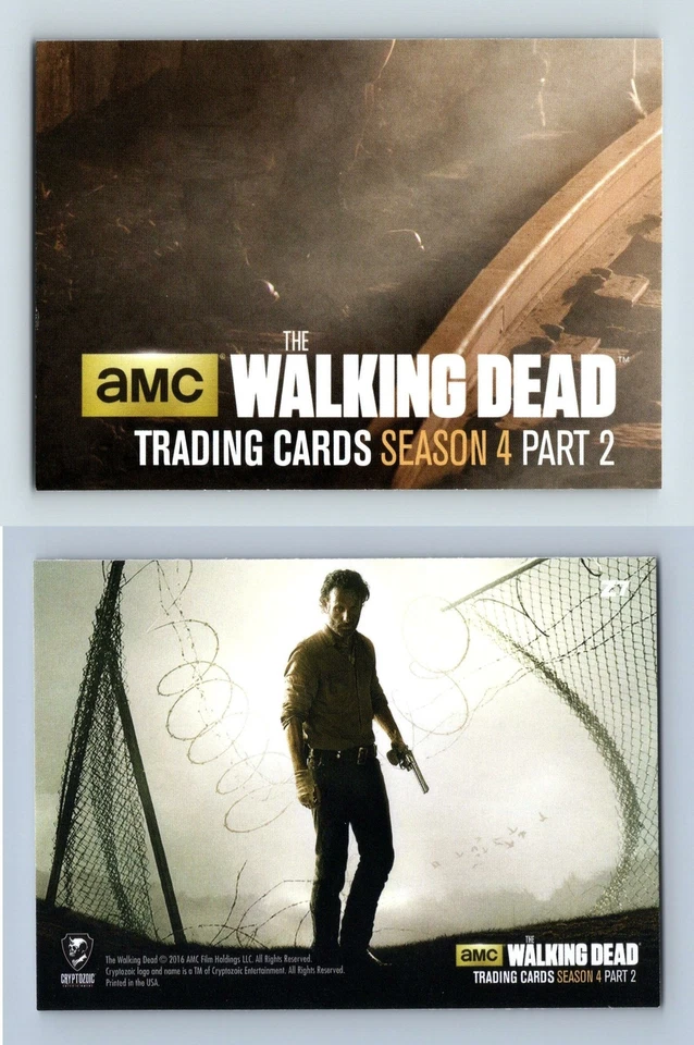 Reunion Puzzle #Z7 The Walking Dead Season 4 Pt2 Cryptozoic 2016 Trading Card - Image 1 of 1