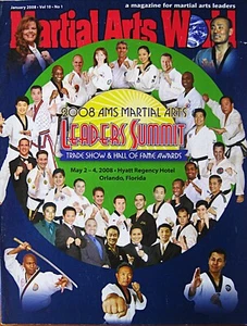 1/08 MARTIAL ARTS WORLD MAGAZINE HALL OF FAME AWARDS BLACK BELT KARATE KUNG FU - Imagen 1 de 1