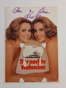 Ellen und Alice Kessler - Die Kesslerzwillinge - original Autogramm - ca. Din A4 - Bild 1 von 1