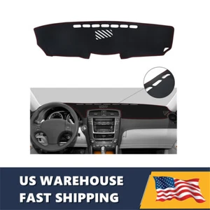 Dash Mat Dashboard Cover Red Line For Lexus IS250 IS350 2006-2011 - Foto 1 di 12