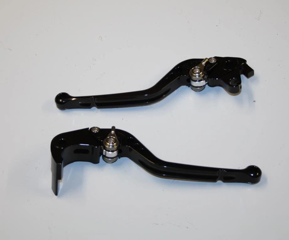 Palancas de freno de embrague Kawasaki Z1000 2014 2015 2016 2017 2018 negro titanio Foto 1 de 1