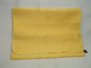 Nikon Reality Lens Camera Cleaning Cloth soft Pouch. Yellow 9x10" - Picture 1 of 4