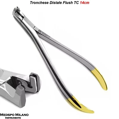 MEDSPO Tronchese Distale Trattenuta Filo Flush TC Pinza Ortodontica Tronchesino Pinze