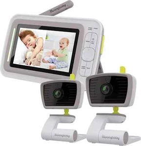 Split Screen Baby Monitor with 2 Cameras and Audio, Model: Split 30 - Picture 1 of 12