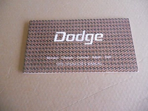 NOS Original 1976 Dodge Charger Monaco Aspen Dart Coronet Owners Manual - Bild 1 von 6
