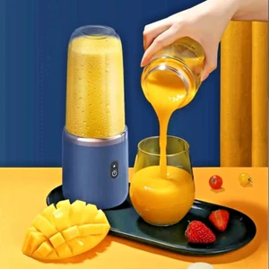 Portable Juicer Cup 6 Blade Blender Bottle Household Fruit Juicer Cup Smoothie - Imagen 1 de 10