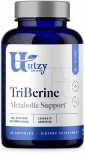 TriBerine | Full Spectrum Berberine 1,000 mg | 30 Servings - Fast Free Shipping! - Picture 1 of 6
