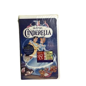 VHS Walt Disney CINDERELLA - Masterpiece Collection - Neu, versiegelt! - Bild 1 von 7