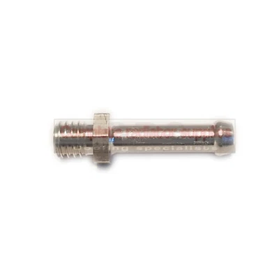 6mm OD Aluminium Radiator Overflow Stub/Tube/Pipe M8 X 1.25 Thread - Image 1 of 2
