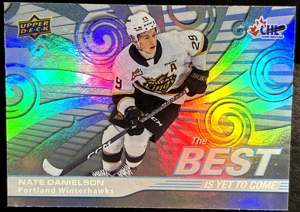 2023-24 23/24 Upper Deck CHL The Best is Yet to Come BYC-27 Nate Danielson - Image 1 of 2