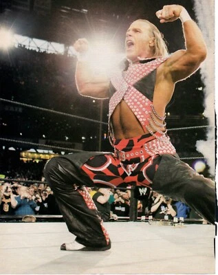 Revista Shawn Michaels Página 8x10.5 Foto WWE Lucha Libre WWF AEW Luchador 1 Foto 1 de 2