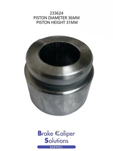 Pinza de freno trasera pistón BCP233624 para Mercedes Clase SLK Serie R170 - Imagen 1 de 1