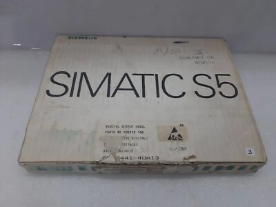 MÓDULO DE SALIDA SIEMENS SIMATIC S5 6ES5 441-4UA13 Foto 1 de 4