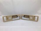 CHROME/TAN PAIR SET Interior Inside Door Handles for 90-93 ACCORD COUPE