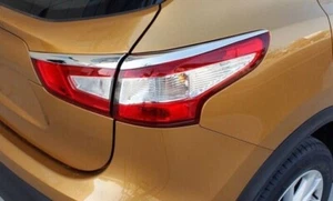 ACCESSORI NISSAN QASHQAI 2013-2016 TUNING LUCI POSTERIORI LUCI POSTERIORI CROMATE - Foto 1 di 2
