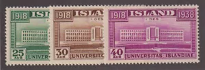 E2586: Island #209-211 postfrisch, OG, ss, NH; CV 37 $ - Bild 1 von 1