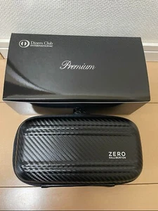 Diners club×ZERO HALLIBURTON amenity poach limited edition Black - Picture 1 of 3