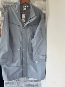 Men's PUMA X NANAMICA NWT Woven Full Zip Cordura Coat Jacket:539851-Gray-Size XL - Picture 1 of 11