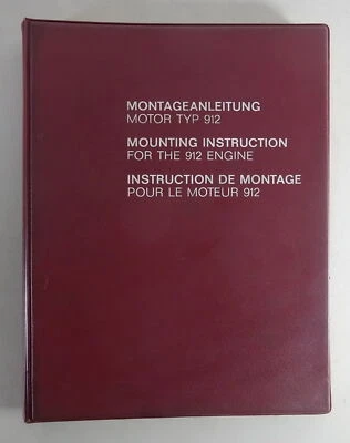 Manuel D'Atelier Porsche 912 (1,6 Litre/90 Ps ), Année de Construction 1965 - - Photo 1/4