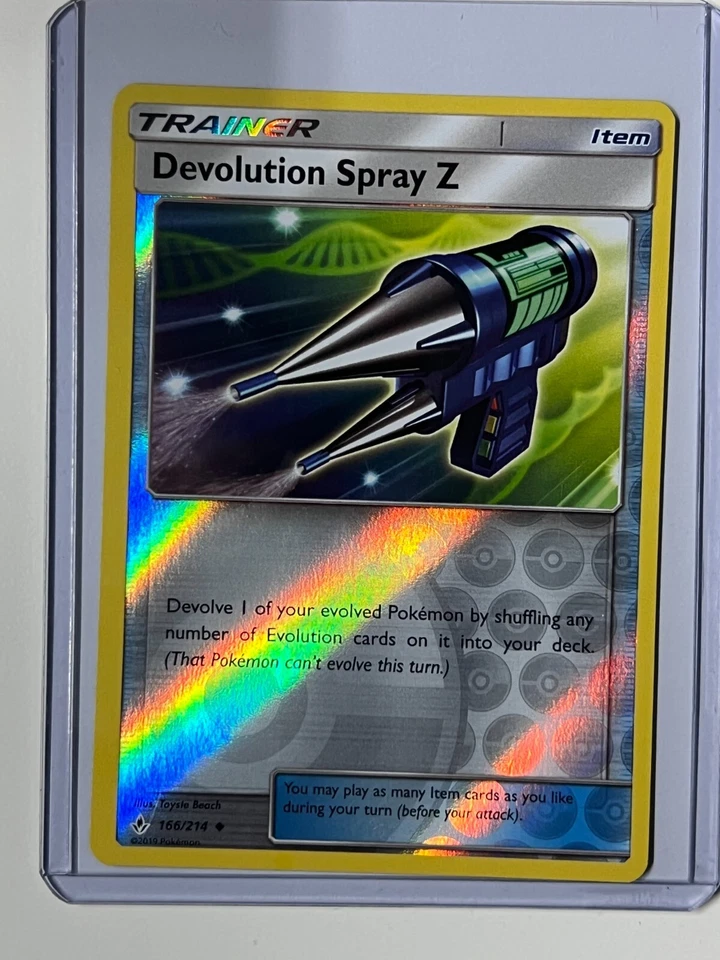 Devolution Spray Z - 166/214 - Uncommon - Reverse Holo  2019 - Image 1 of 1