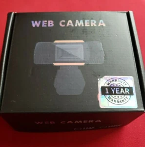 1080P HD Webcam With Microphone Auto Focusing Web Camera For PC Laptop Desktop  - Picture 1 of 11