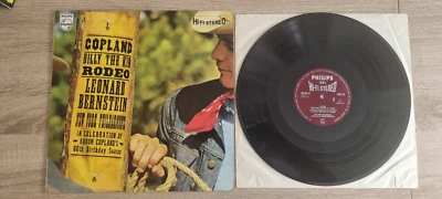 PHILIPS HI-FI STEREO SABL 192 *BERNSTEIN* CONDUCTS *COPLAND: BILLY THE KID NM - Image 1 of 3