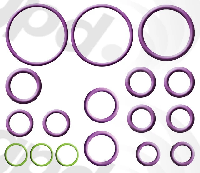 A/C System O-Ring and Gasket Kit Global 1321357  VW JETTA GOLF PASSAT - Image 1 of 1