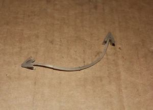 GENUINE BMW E30 E34 E31 HOLDING STRAP WHITE TOWING HOOK COVER FRONT BUMPER OEM - Picture 1 of 3