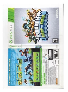 Sky Landers Swap Force Xbox 360 ARTWORK ONLY Authentic NO TRACKING - Picture 1 of 1