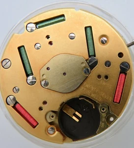 ETA 251.262 / ETA 251.264 Swiss Quartz NOS Chronograph Movement 6 Hands Date @ 3 - Picture 1 of 5