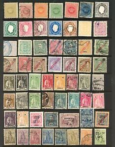 ANGOLA--Lot of 69 Different stamps