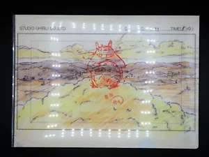 Studio Ghibli MY VECINO TOTORO Archivo Transparente A4 Diseño Celular Artístico Exposición Limitada - Imagen 1 de 9