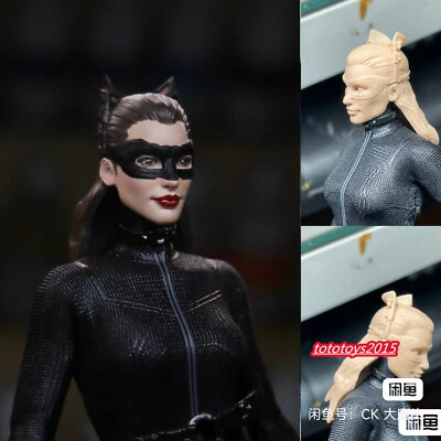 1:6 1:12 1:18  Woman Anne Hathaway Head Sculpt Model For Female Figure Body - Image 1 of 4