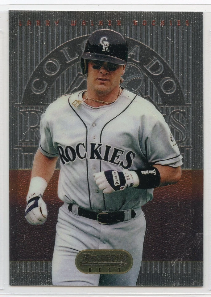 1995 Bowman's Best Baseball - #63 - Larry Walker - Colorado Rockies - Image 1 of 1