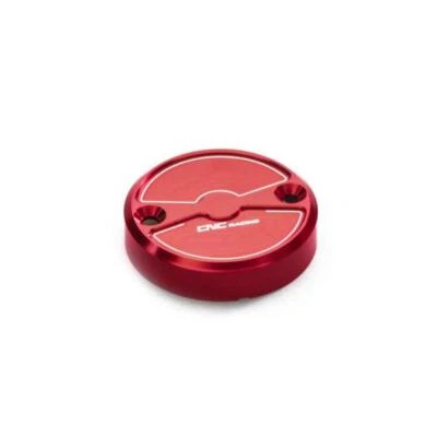CNC Racing front brake red fluid reservoir cap Ducati 1098S 2007-2008 - Imagem 1 de 4
