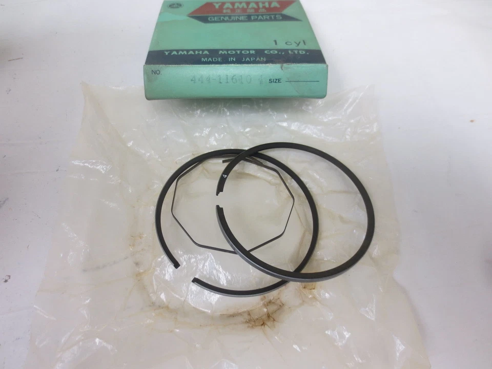 Anillos de pistón Yamaha 1974-1976 DT125 4TH 444-11610-40 Foto 1 de 1