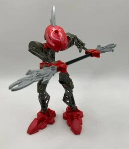 Lego Bionicle Rahkshi Thurak 8592 rosso red con kraata usato senza scatola - Foto 1 di 5