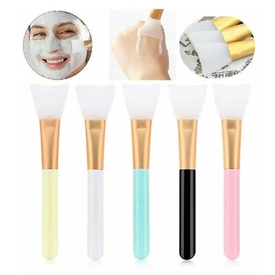Silikon Gesichtsmaske Pinsel Gesicht Schlamm Mischen Applikator Make-up Werkzeuge Kosmetik UK
