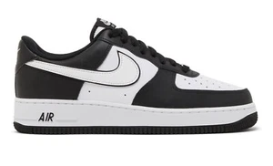 Nike Air Force 1 Low '07 LV8 "White Swoosh Panda" (DV0788-001) US9. New - no box - Picture 1 of 11