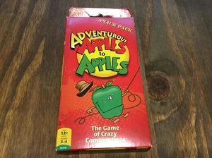 Apples to Apples Adventurous Snack Pack of Cards The Game of Crazy Combinations - Picture 1 of 4
