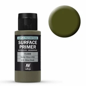 Vallejo-–-Surface-Primer- US olive-drab-surface-primer-73608 - Picture 1 of 1