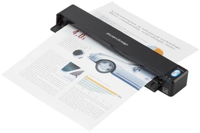 ScanSnap iX100 Wireless Mobile Portable Scanner for Mac or PC, Black - Image 1 of 4