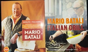 Molto Italiano&Italian Grill HCDJ by Mario Batali 1st Editions Used VG Free Ship - Picture 1 of 13