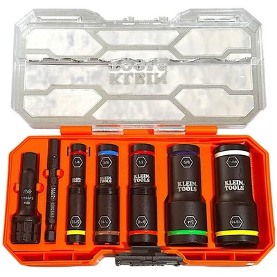 KNECT™ Flip-10 Heavy Duty Flip Impact Socket Set SAE, 8-Piece Brand New Open Box - Image 1 of 4