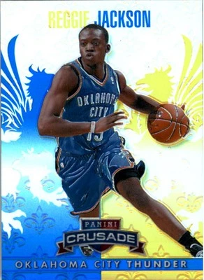 2013-14 Panini Crusade Insert Blue #215 Reggie Jackson - BSK - Image 1 of 2