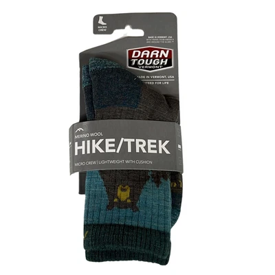 Darn Tough Mujer Bear Town Ligero Acolchado Micro Crew, Opción Talla/Color Foto 1 de 4