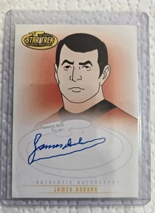 Star Trek Animated Adventures Autograph Card James Doohan Scotty - Picture 1 of 2